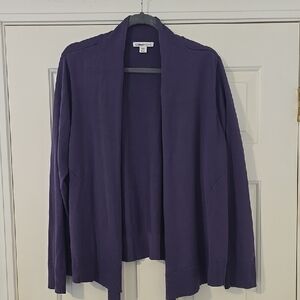 Coldwater Creek Purple Cardigan Size XL